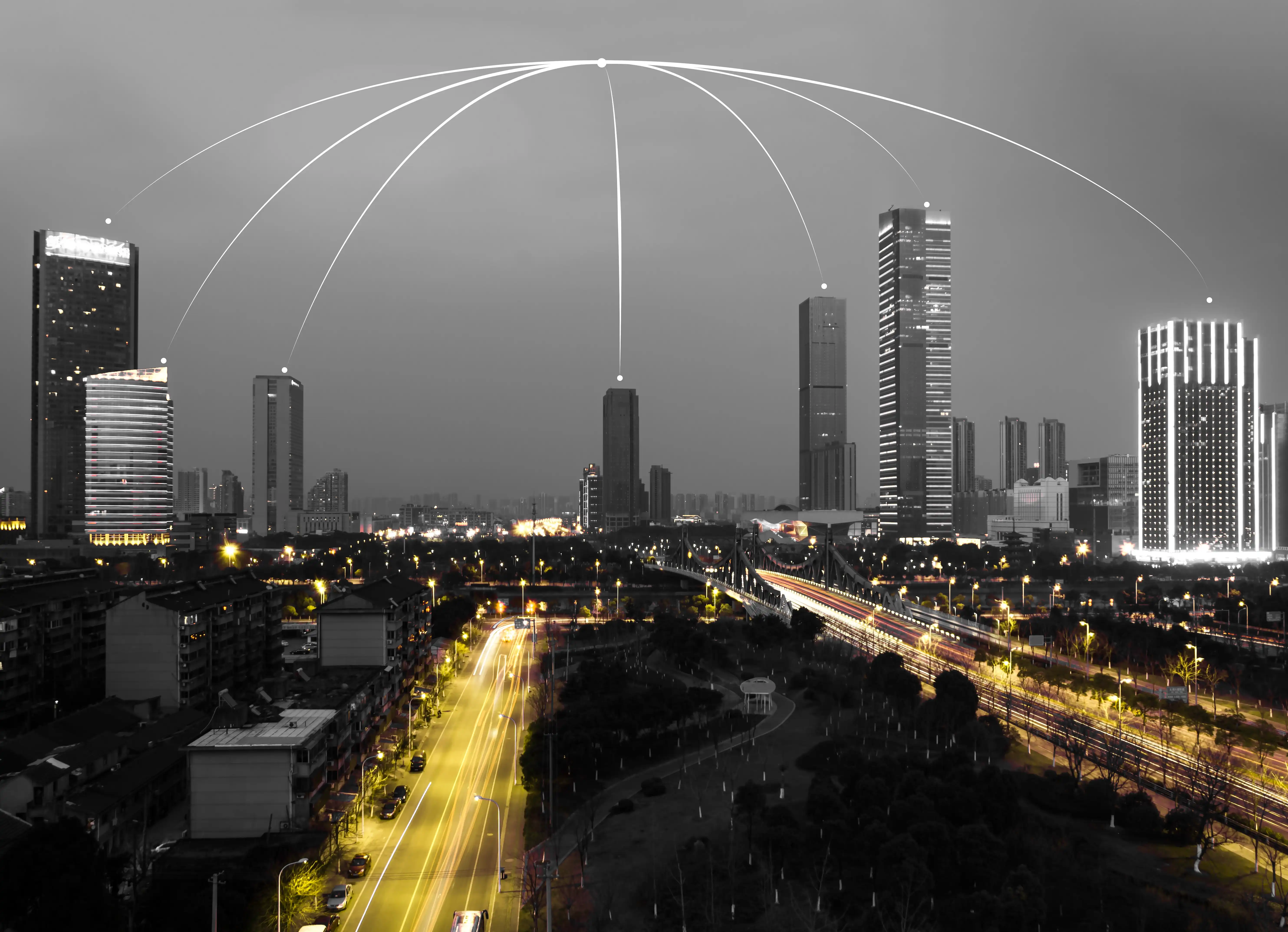 Technology professionals working on network operations